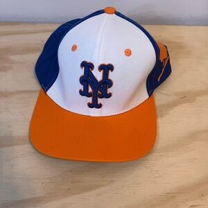 New York Mets Queens Cap in Blue, Orange, and White